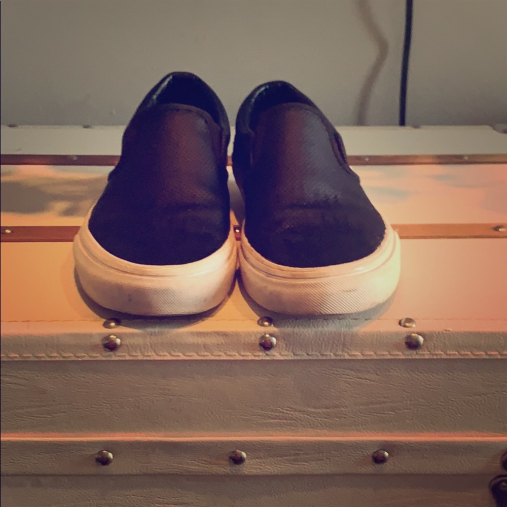 Vans Black Slip On